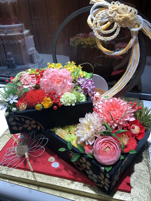 祝　花重ね