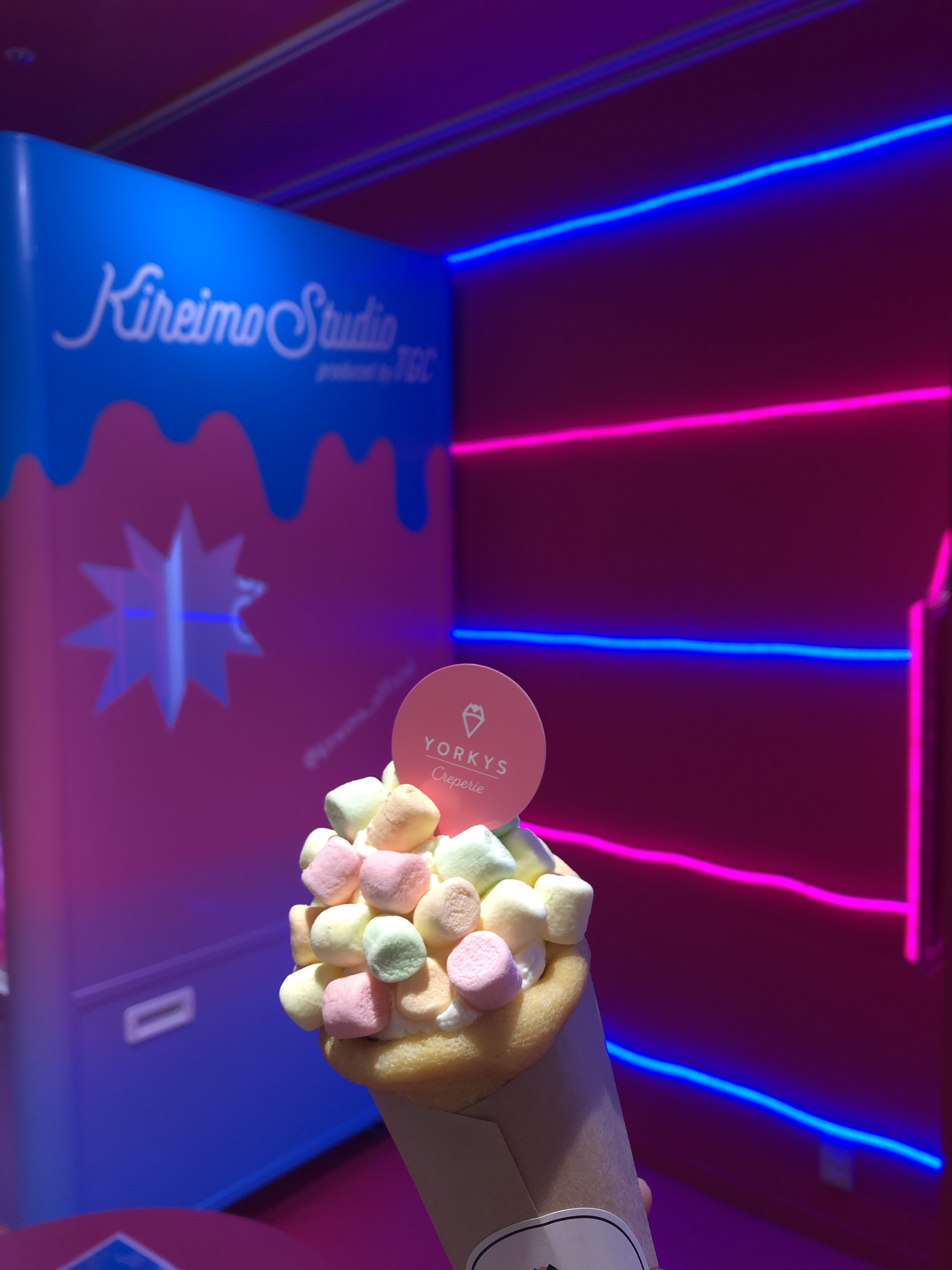 YORKYSマシュマロクレープ