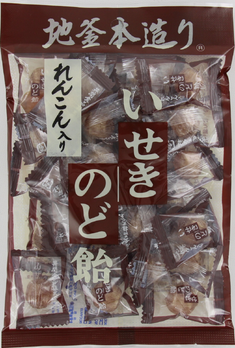 井関食品 れんこん入せきのど飴