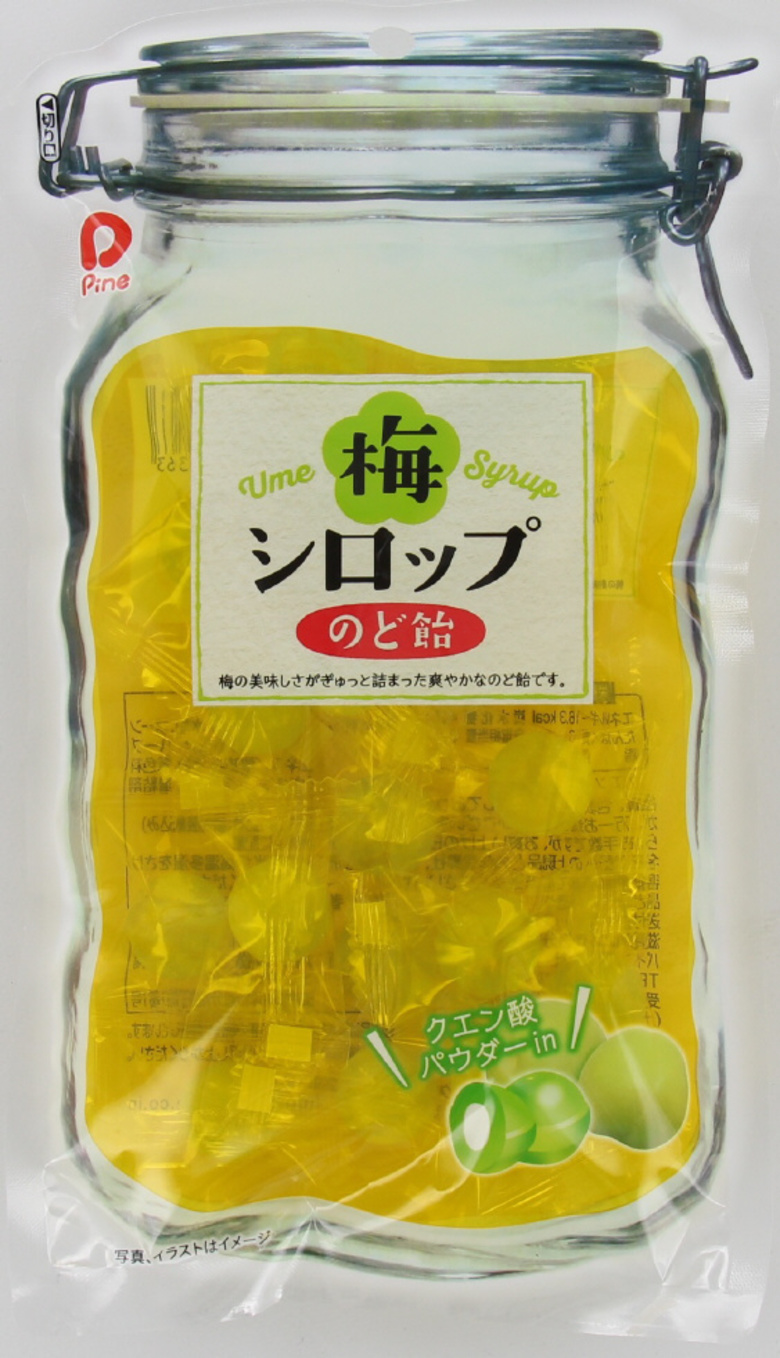 パイン 梅シロップのど飴