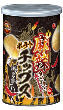 麻辣ポテトチップス60g写真