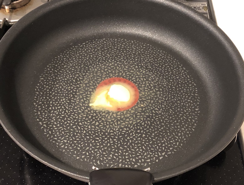 バターを溶かす